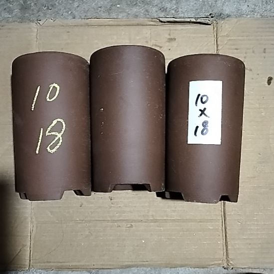 紫砂三个笔筒紫砂