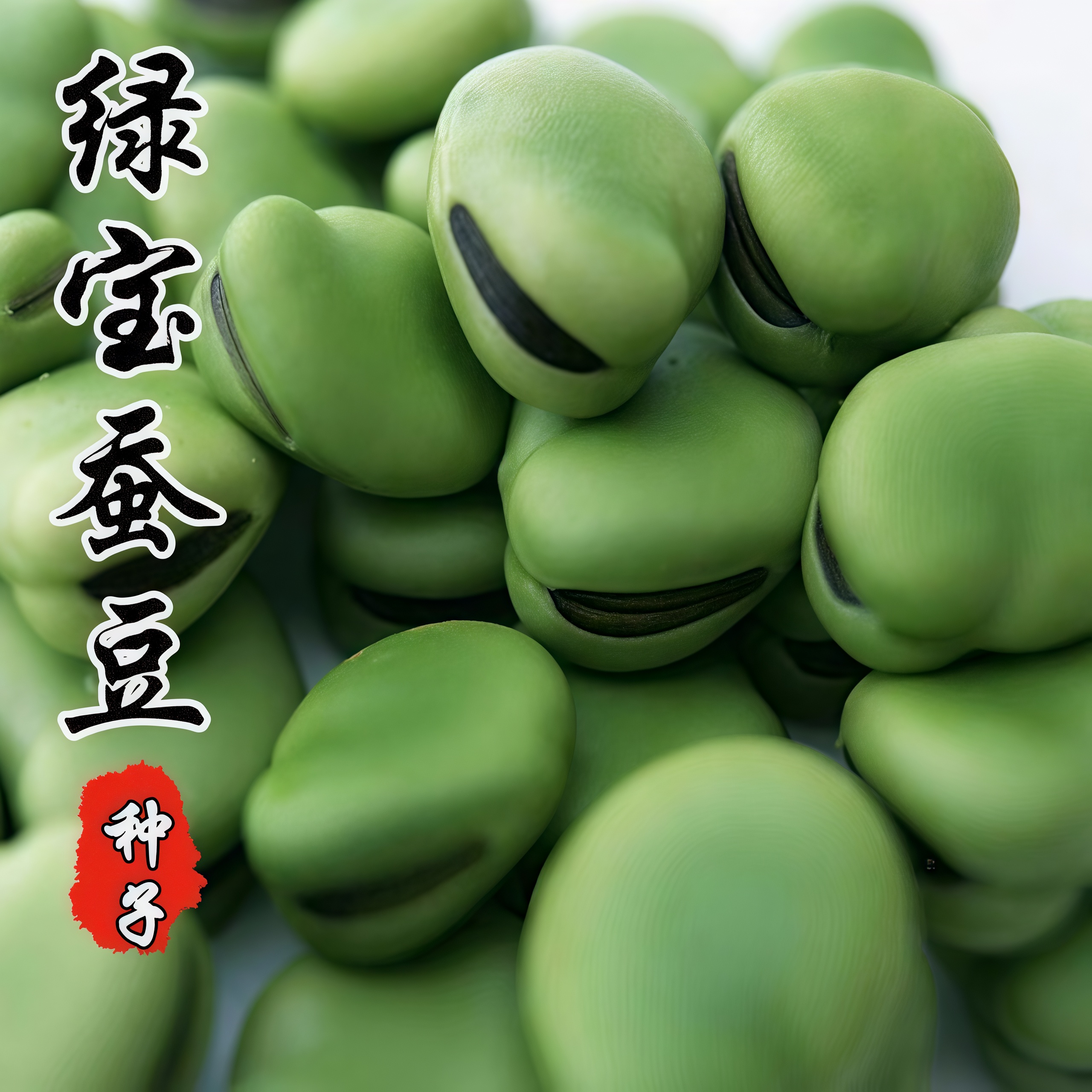 蚕豆种子早熟高产可留种正宗罗汉杂粮种子南方北方四季可播种种子