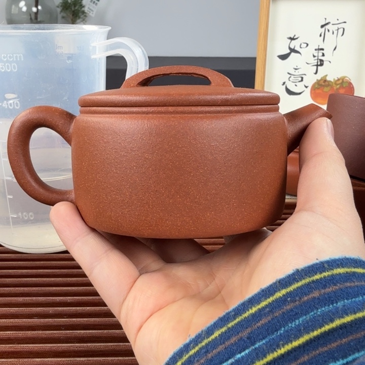 紫砂茶壶微瑕汉瓦