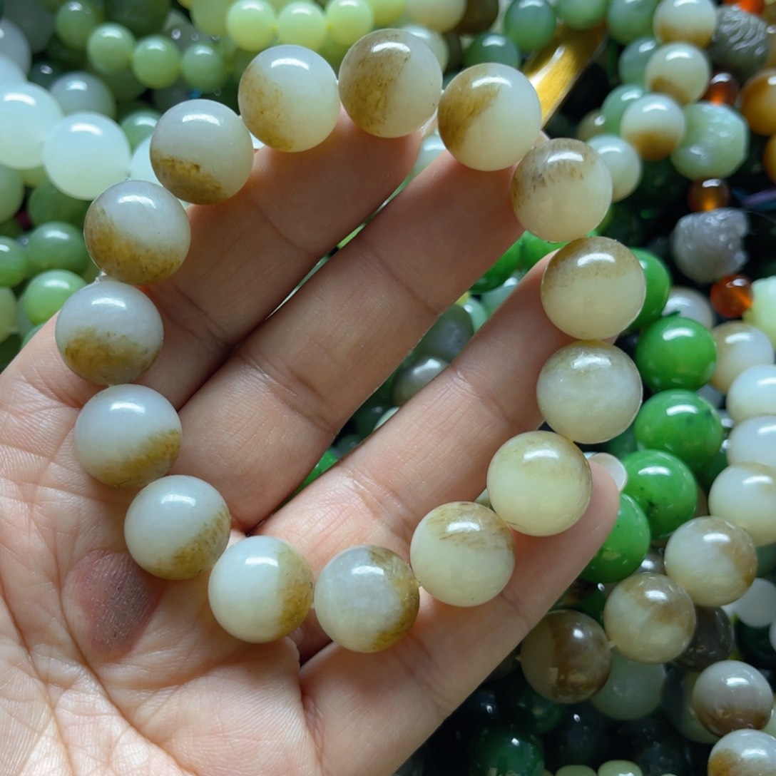 和田玉手链未镶嵌