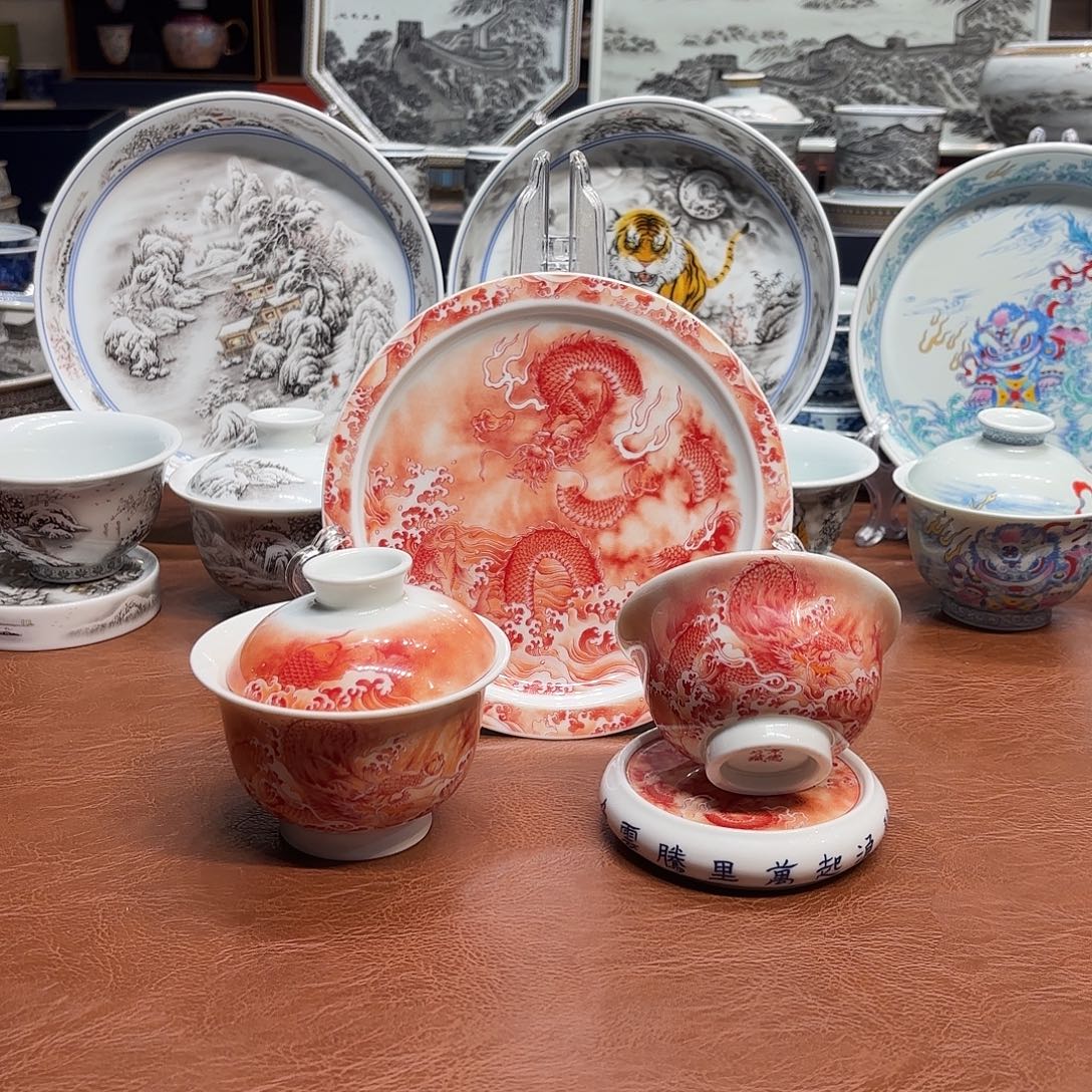 陶杯子景德镇陶瓷艺术