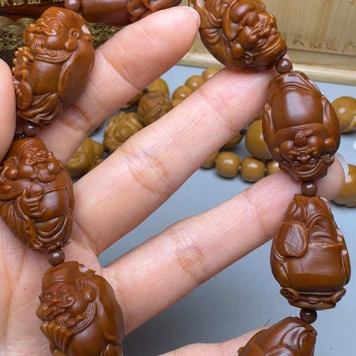 手串/手链橄榄核财神