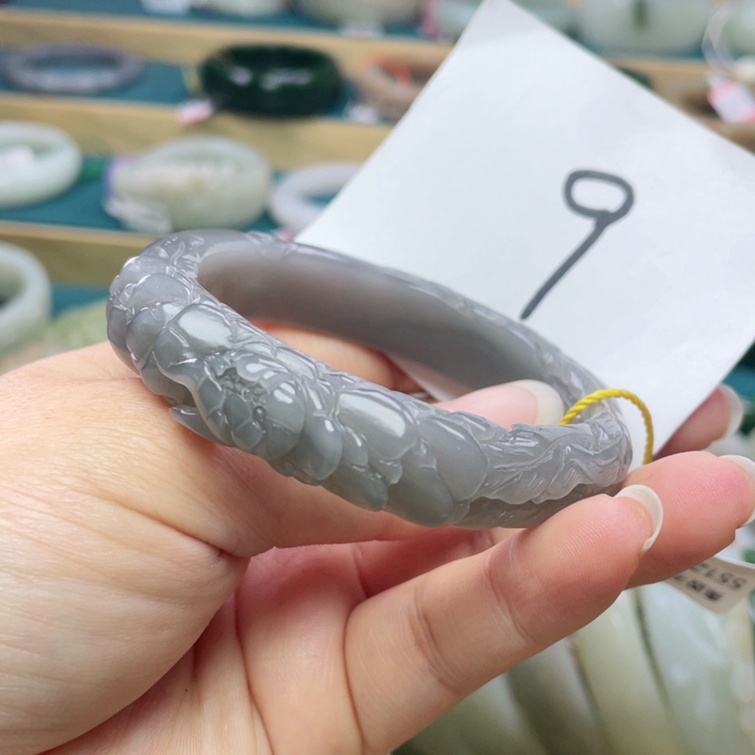 未镶嵌手镯和田玉圈口56