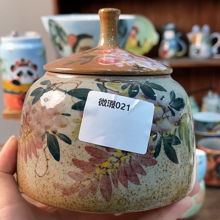 陶景德镇釉下手绘陶瓷 