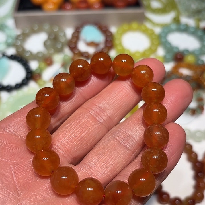 蛇纹石玉未镶嵌手串