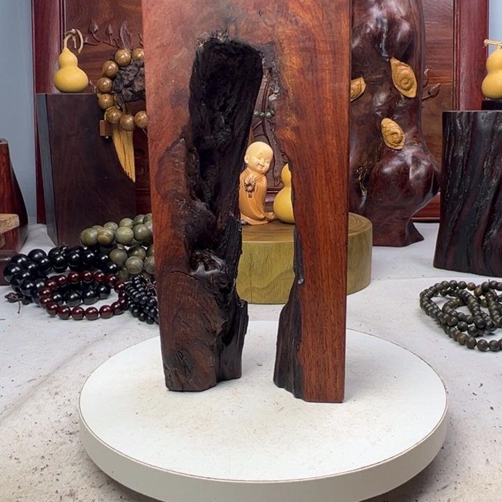 阿***瑤木缅甸花梨大果紫檀底座