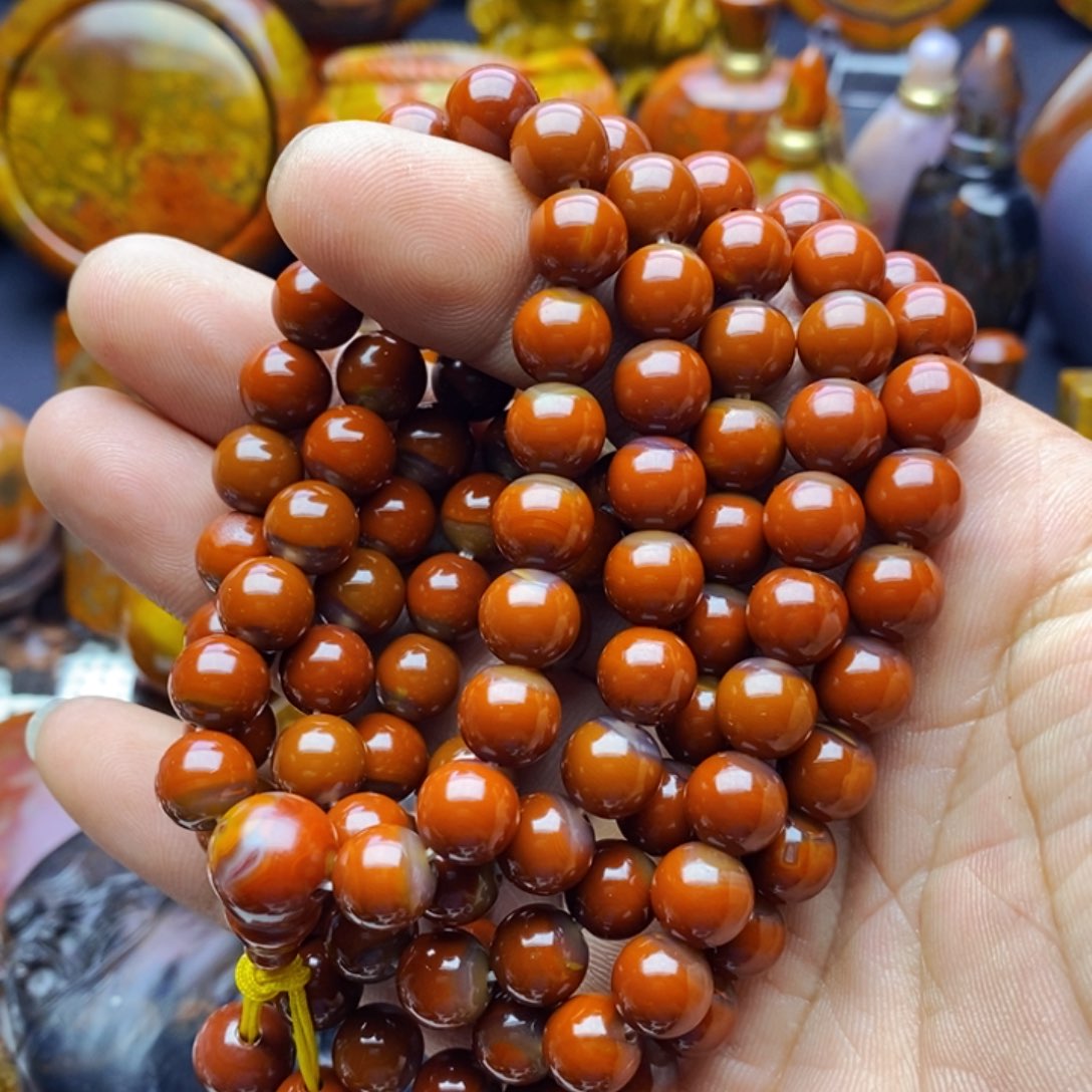 玛瑙/玉髓颈饰未镶嵌国**亮