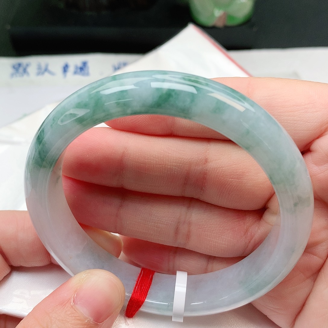 未镶嵌手镯翡翠57-59圈