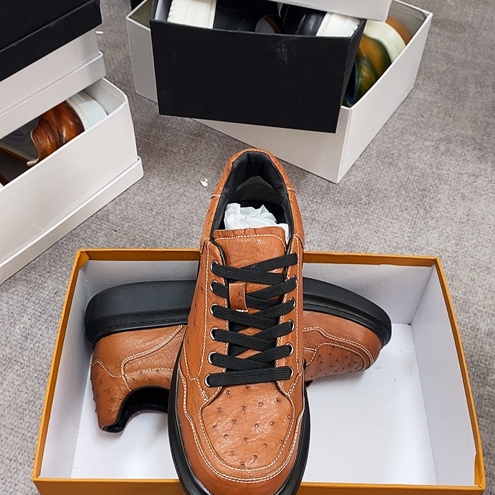 信***炼真皮41码男士休闲鞋