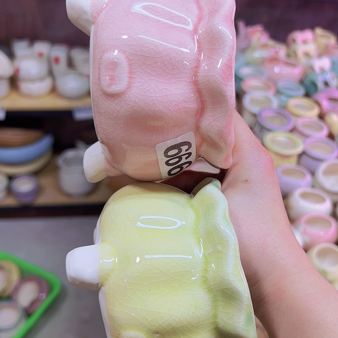 陶瓷花盆当场凑满12包邮