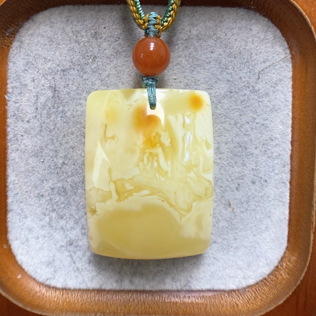 蜜蜡颈饰未镶嵌蜜蜡