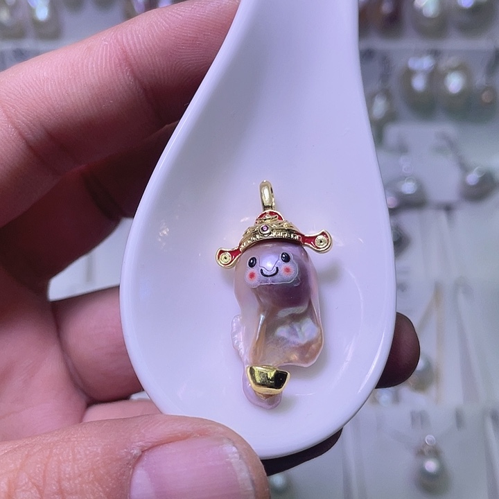 未镶嵌颈饰淡水珍珠02