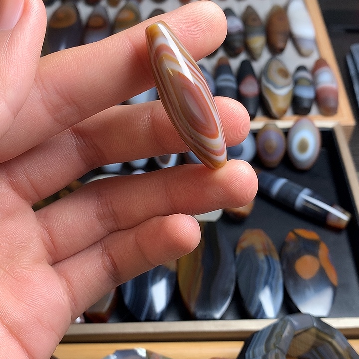 玛瑙/玉髓未镶嵌颈饰