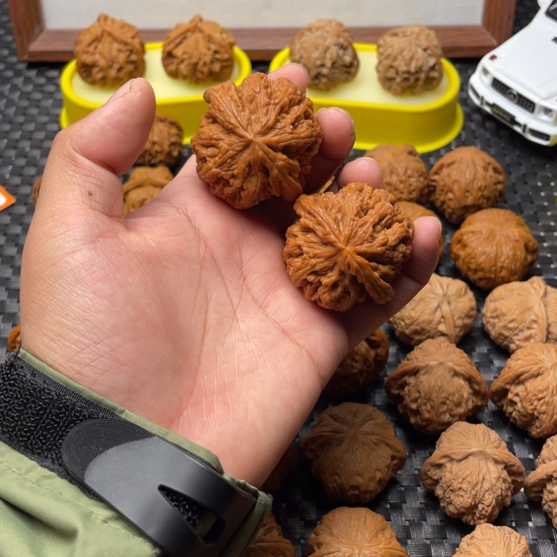 把件文玩核桃大粗筋44全打底