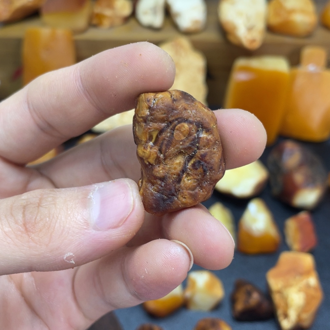 【闪购商品】定制琥珀未镶嵌聽*～定制
