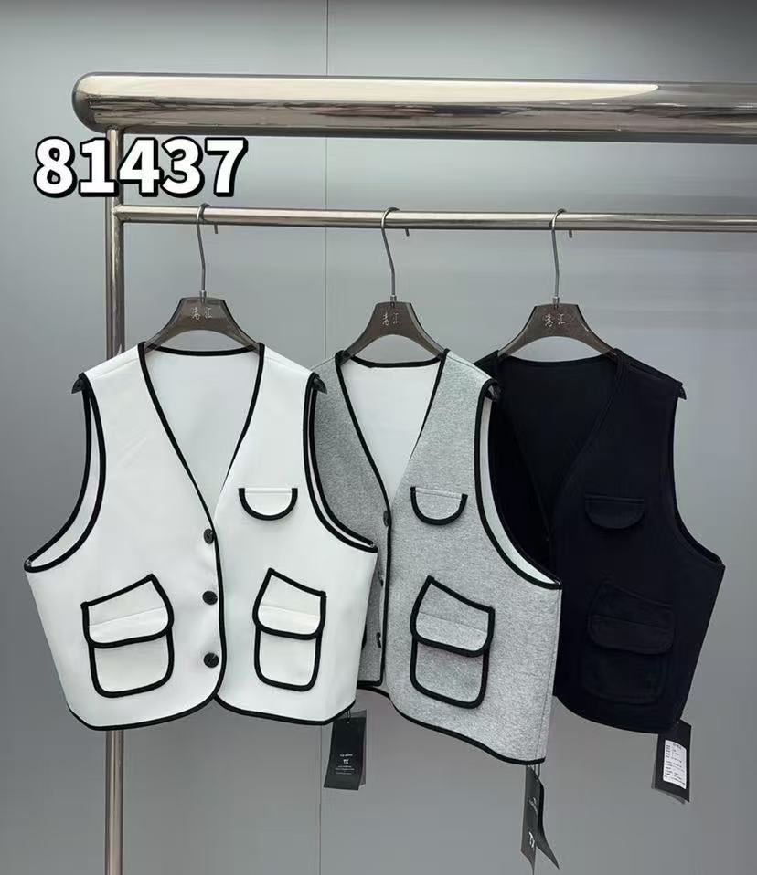米多多 TX#81437#潮流百搭马甲