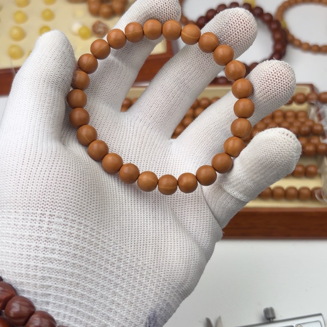 赤***_吊坠猴头核桃园珠