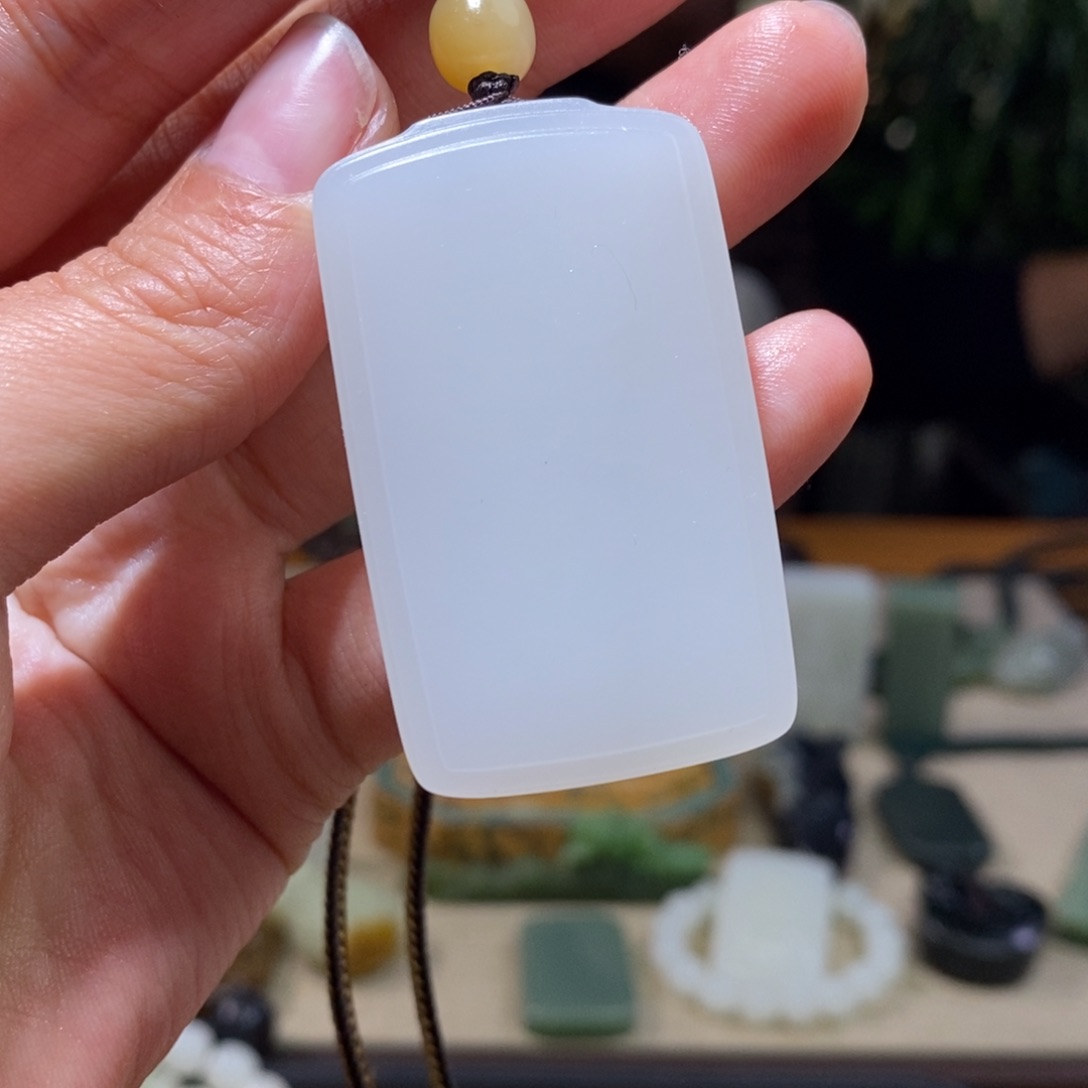 和田玉挂件未镶嵌