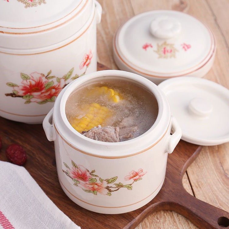 精品陶瓷双层隔水炖盅254