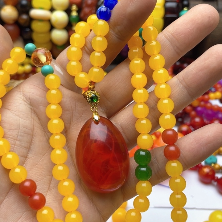 树脂制品65号设计款项链