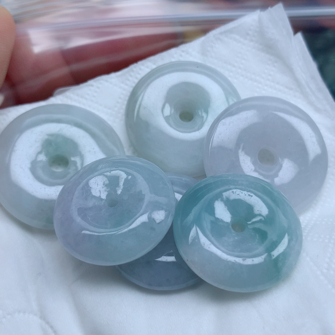 翡翠未镶嵌项链珠子翡翠