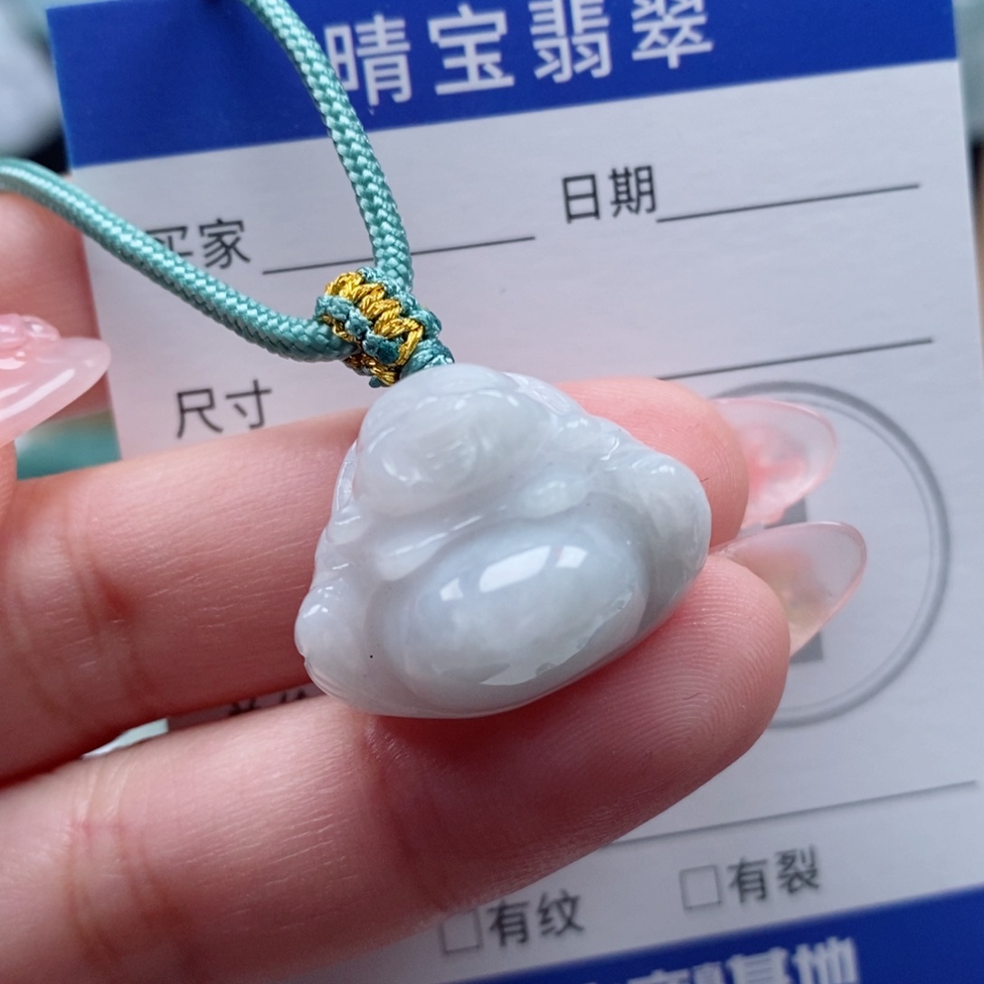 翡翠未镶嵌颈饰天然翡翠