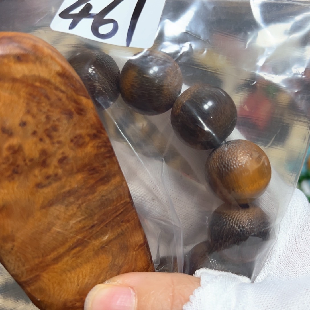 【闪购商品】非洲檀香无事牌20单圈手串