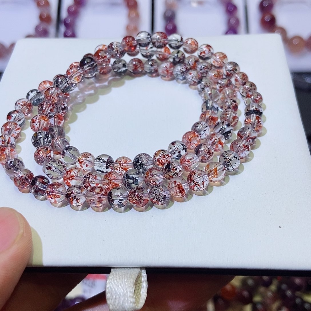 水晶手链未镶嵌草莓超七6
