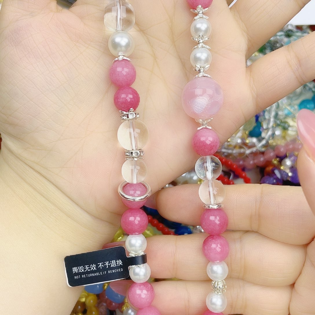 手饰针钠钙石银S925镀金镶嵌