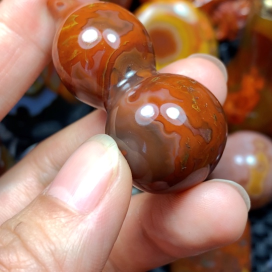 用***5玛瑙/玉髓未镶嵌颈饰