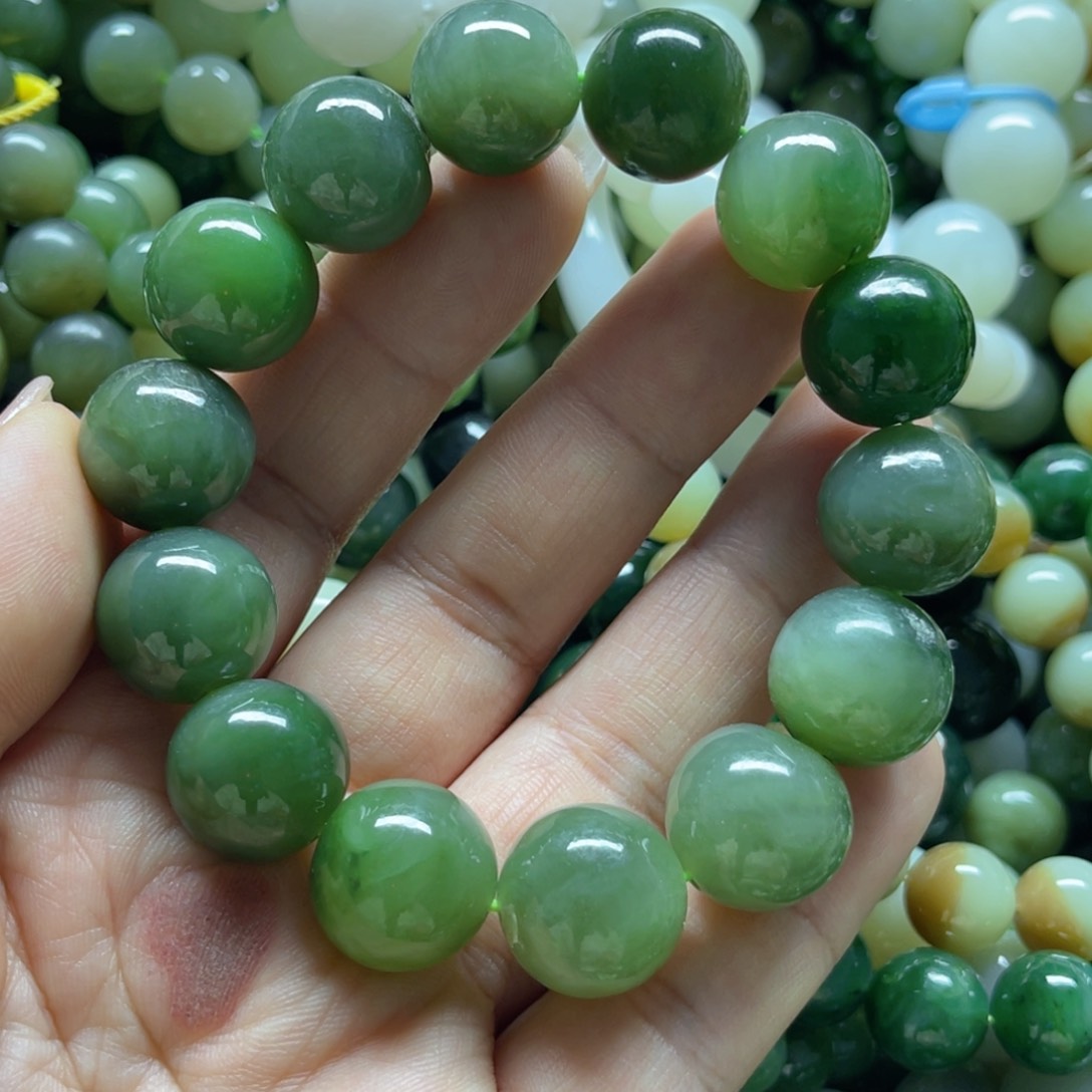 和田玉手链未镶嵌