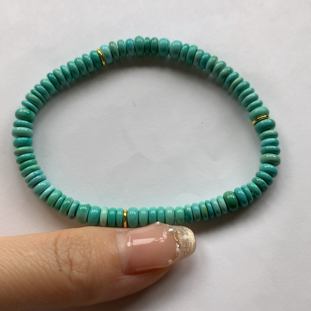 绿松石单圈未镶嵌