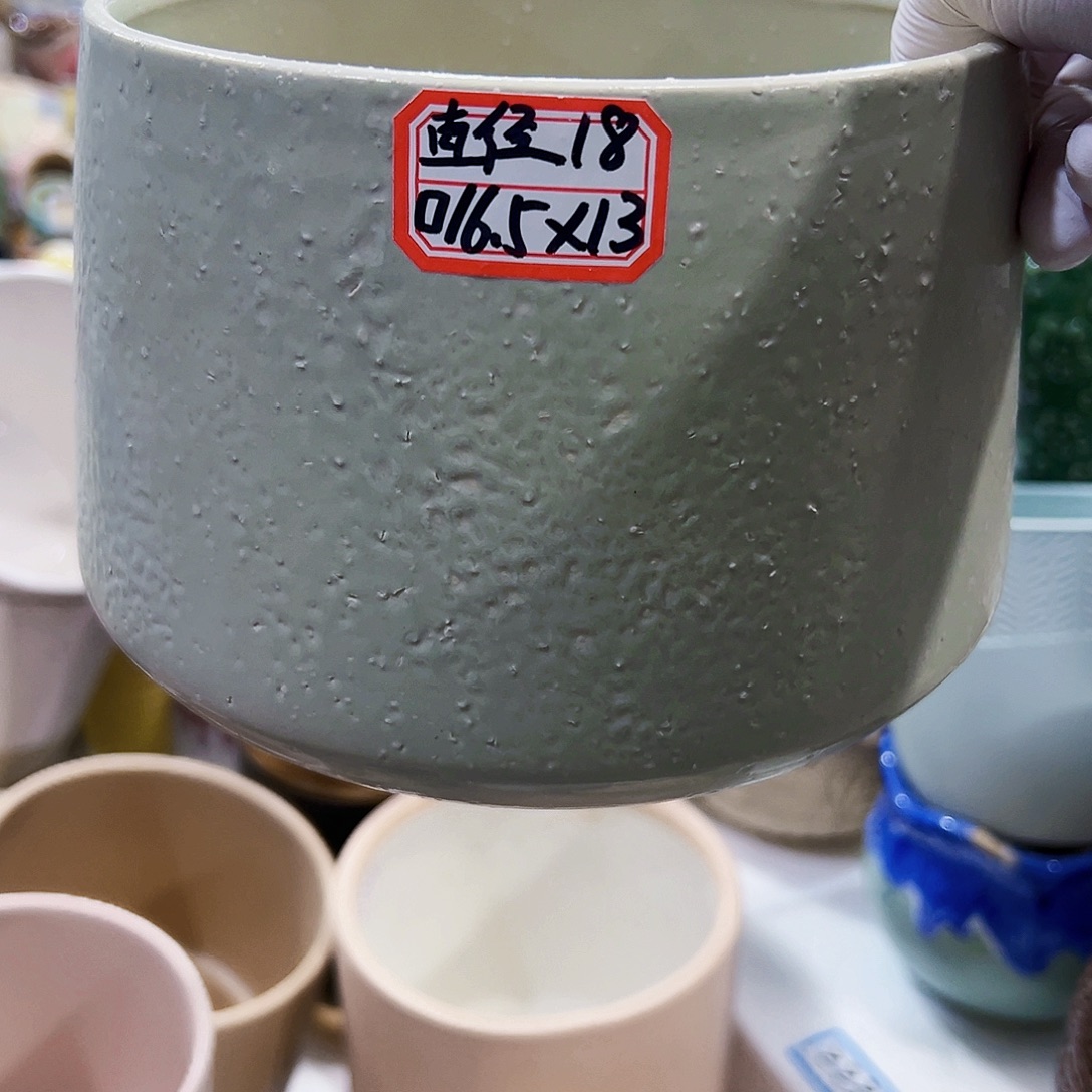 有孔，在眼尾单陶瓷花盆凑单10米包邮