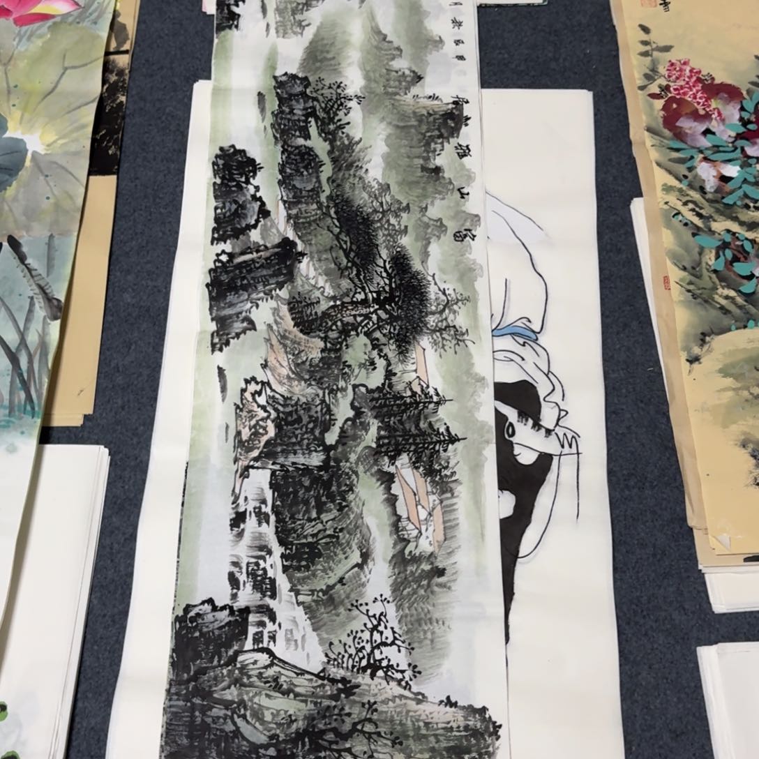 国画会娟艺术馆直播间