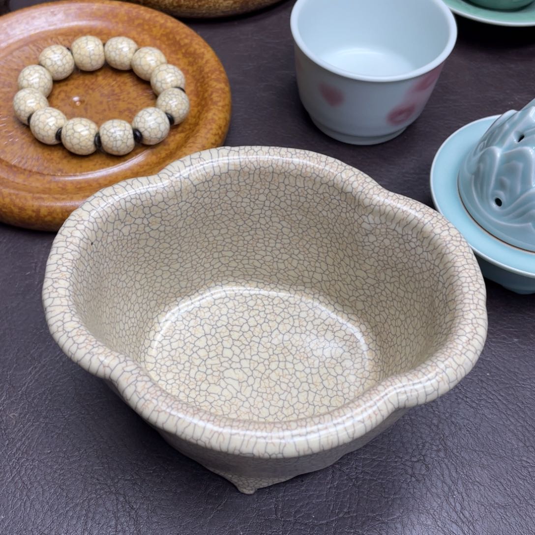 微瑕青瓷茶具杯子微瑕