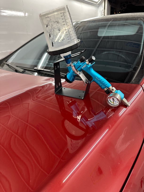 喷漆枪架，上壶喷枪专用