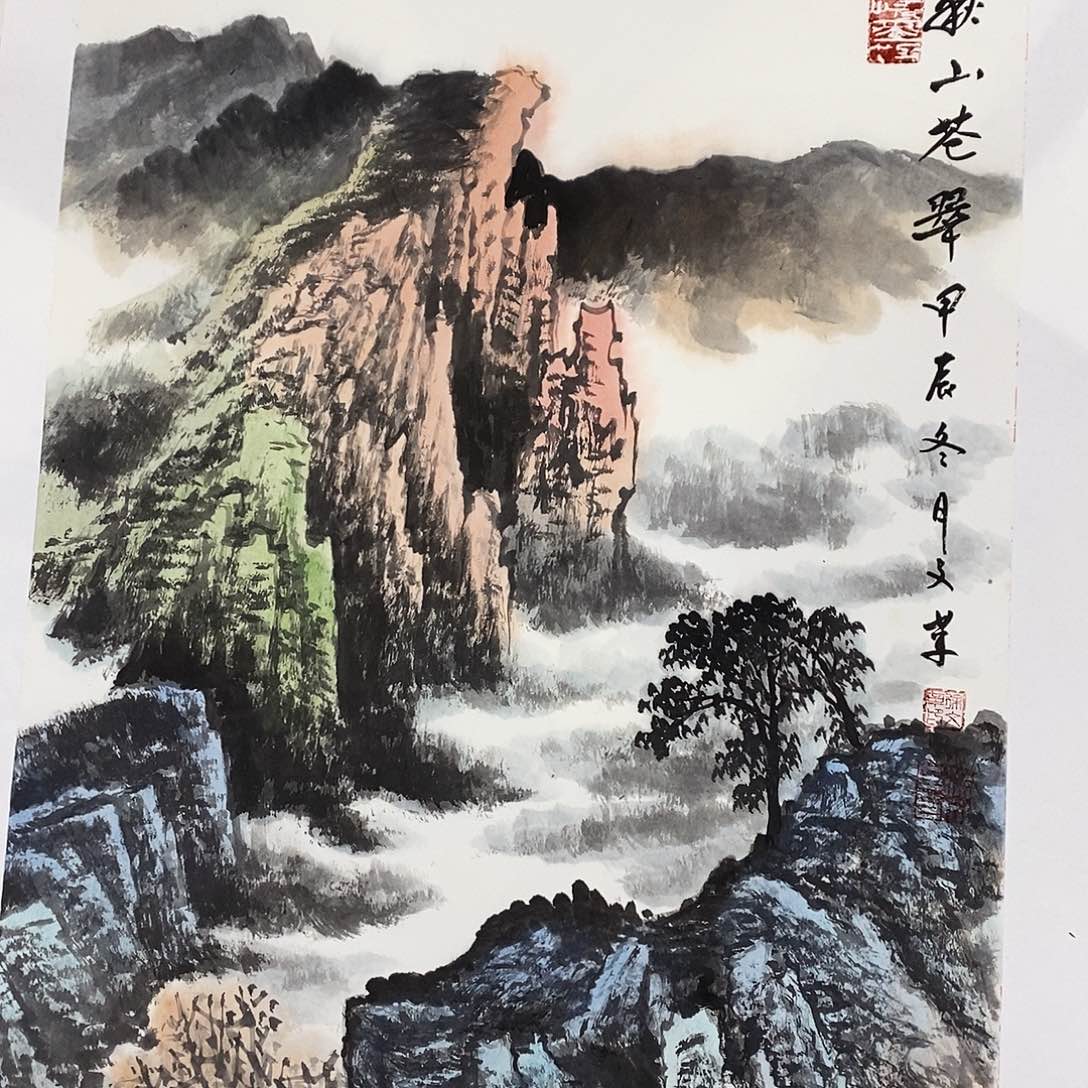 国画后经研究认为有较明显地