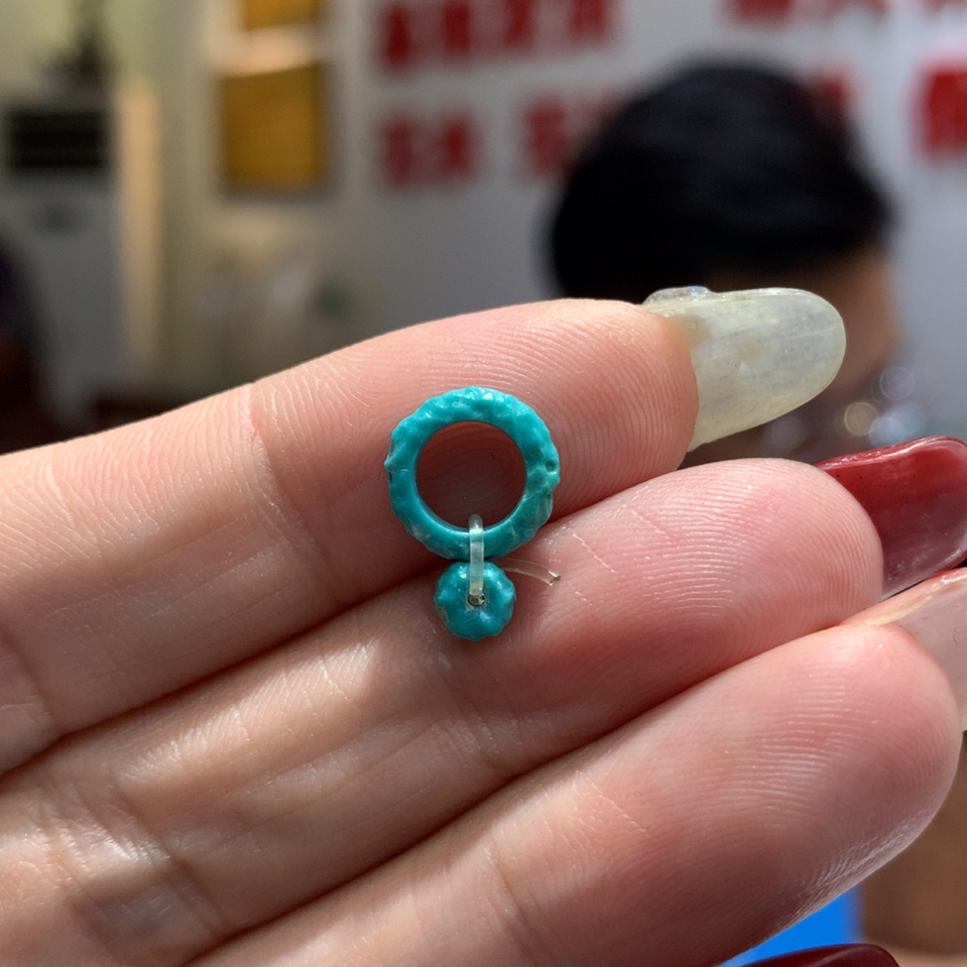 绿松石配饰未镶嵌