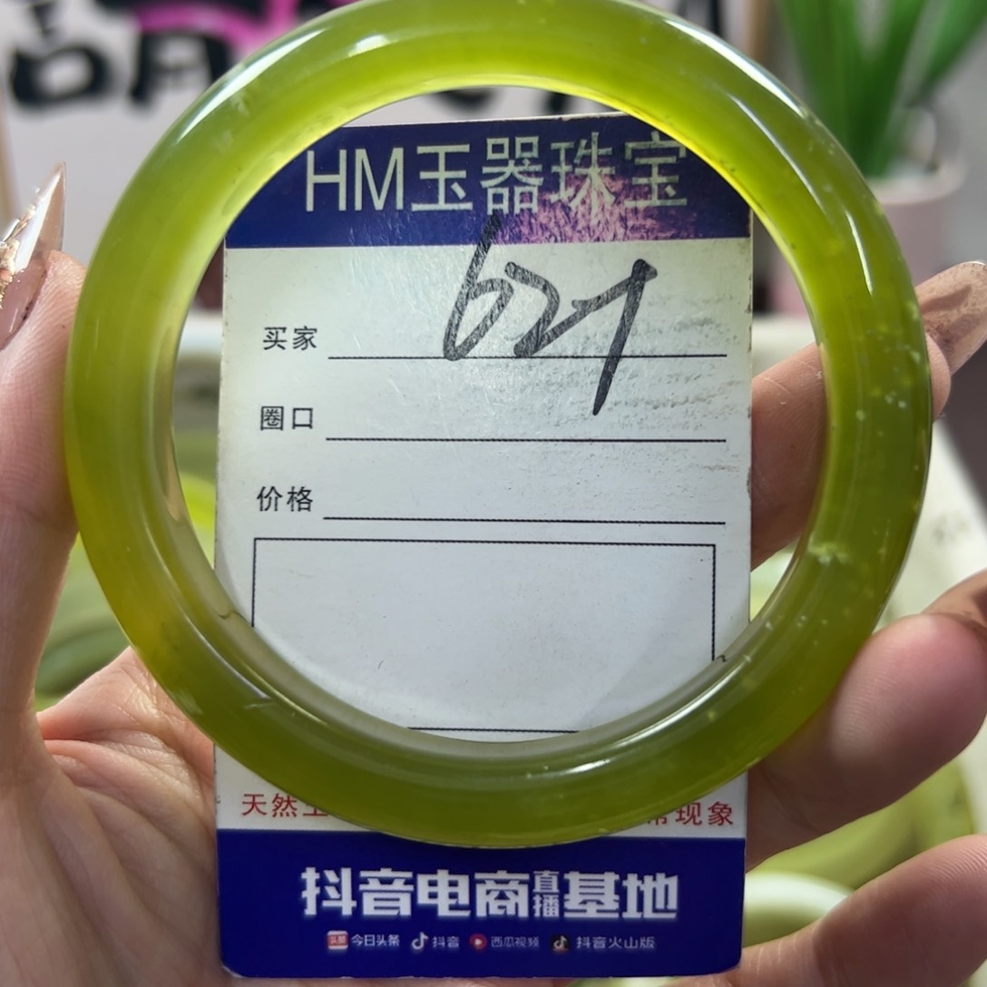 蛇纹石玉手镯未镶嵌562