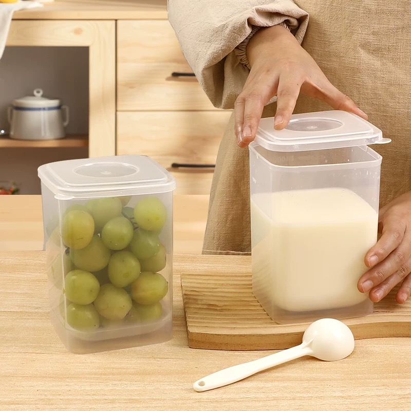 sanada日本酸奶保鲜盒发酵盒冷藏冷冻盒