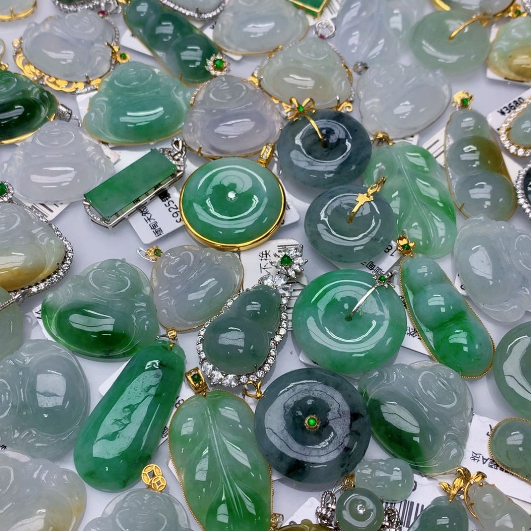 颈饰未镶嵌翡翠000000000