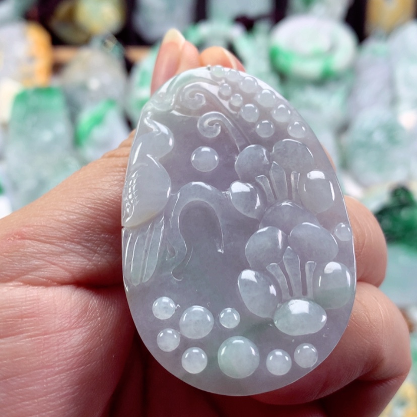 【闪购商品】翡翠吊坠(不含链)未镶嵌