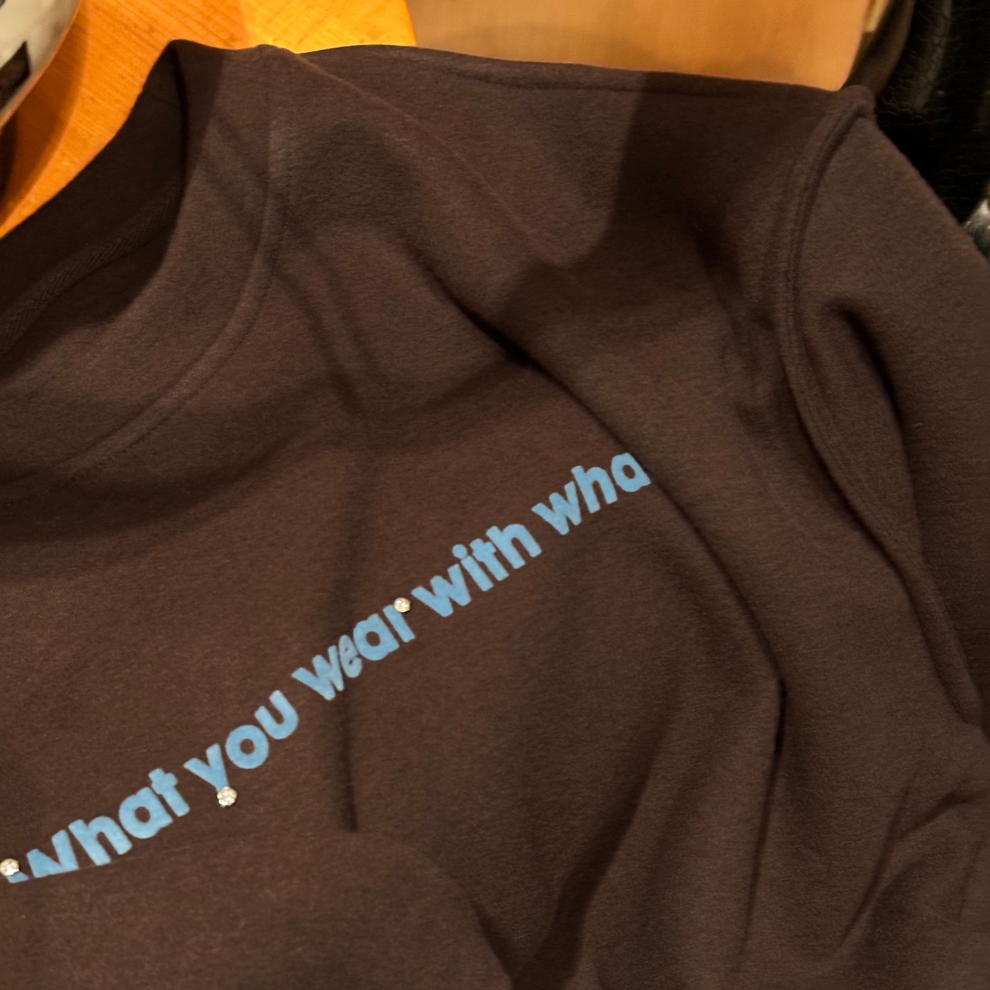 字母卫衣时尚休闲宽松