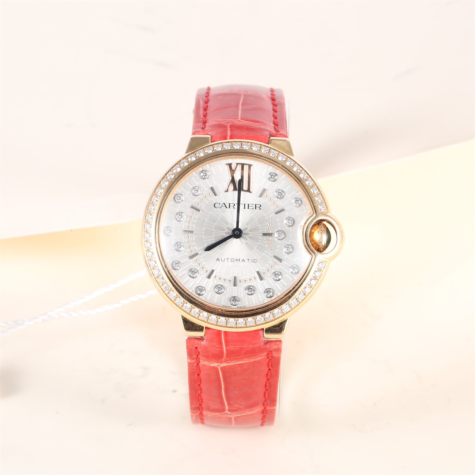 99新 Cartier/卡地亚 小花双双 卡地亚蓝气球系列WJBB0081腕表