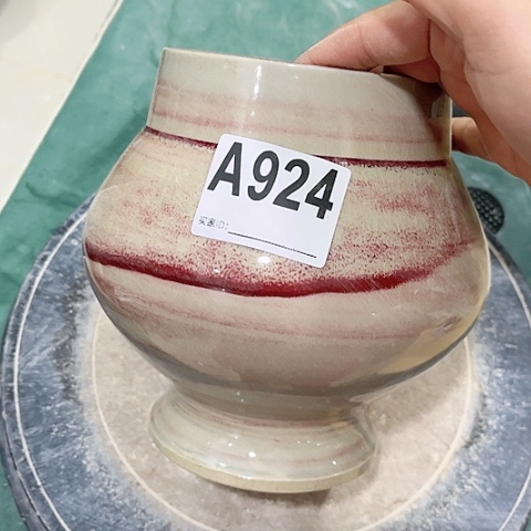 红陶景德镇陶瓷花盆手工