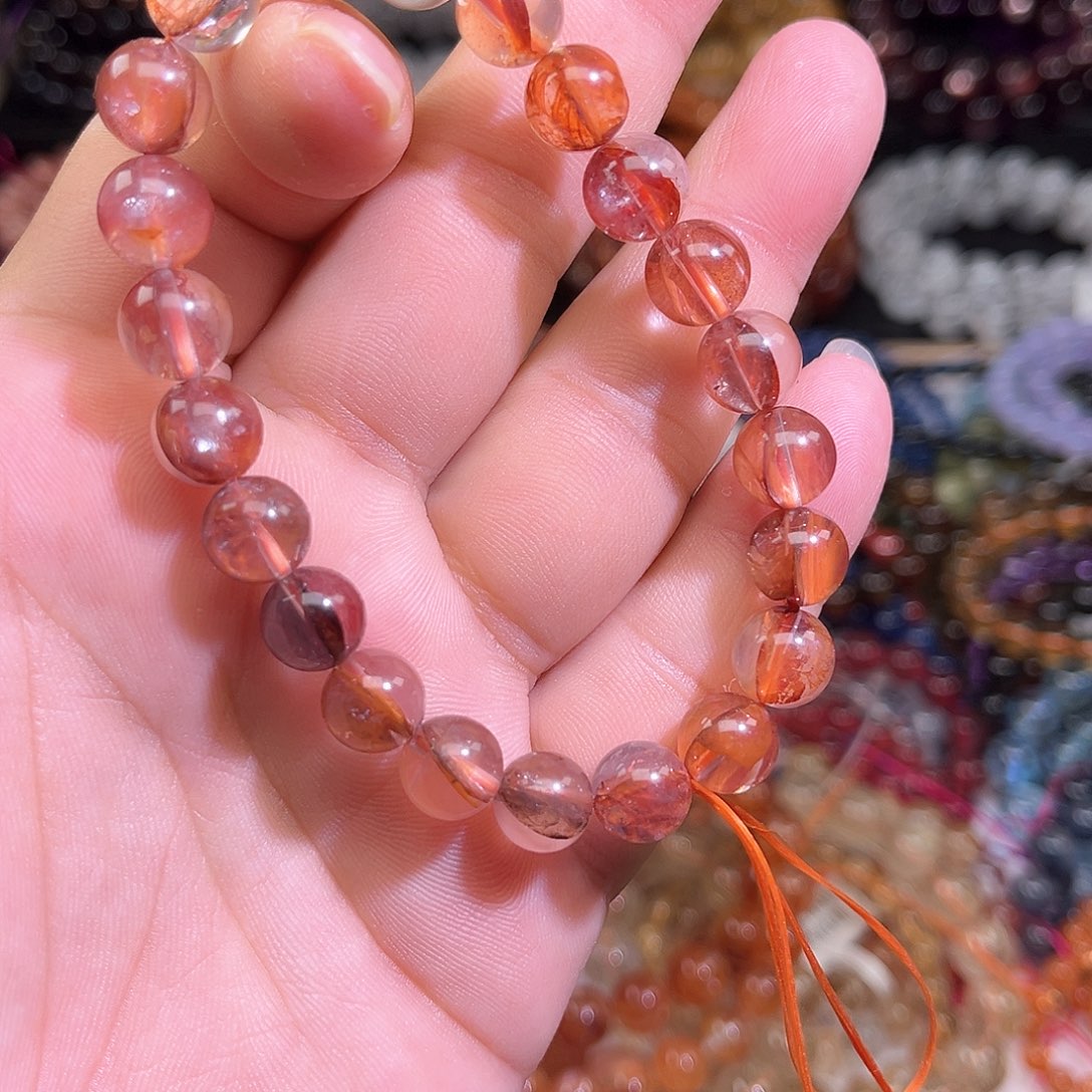 水晶手链未镶嵌天然水晶未镶嵌