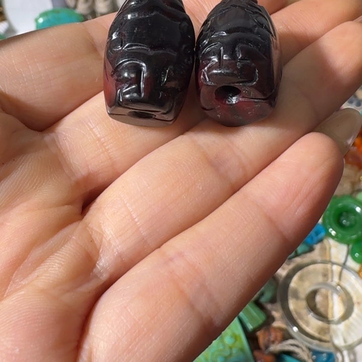 玛瑙/玉髓合金颈饰