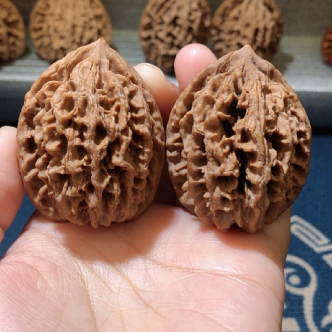 【闪购商品】把件文玩核桃龙鳞纹