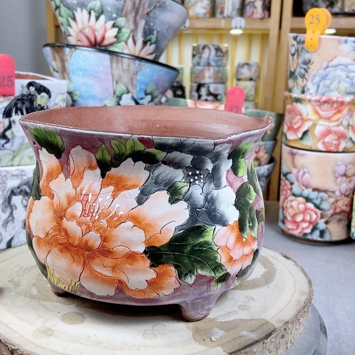 景德镇艺术手绘作品