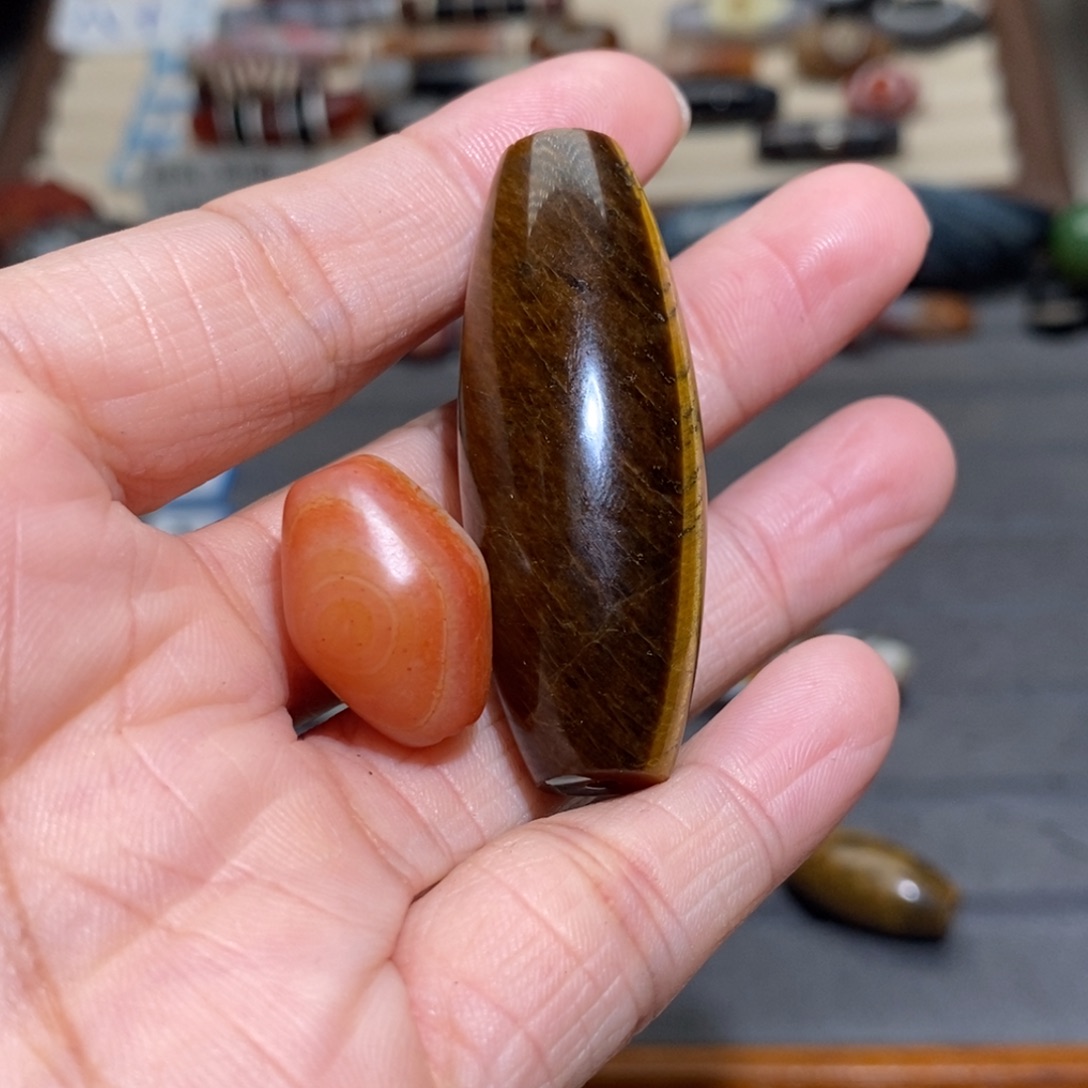 有***️玛瑙/玉髓合金手链